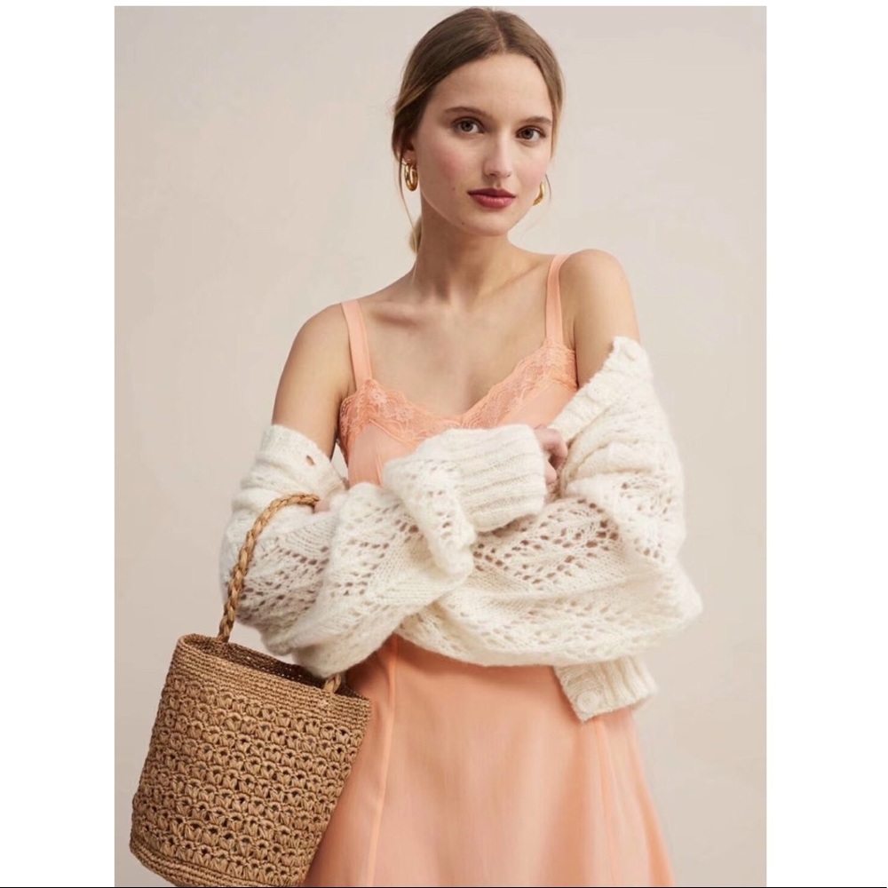 Rouje Mohair wool cardigan sweater